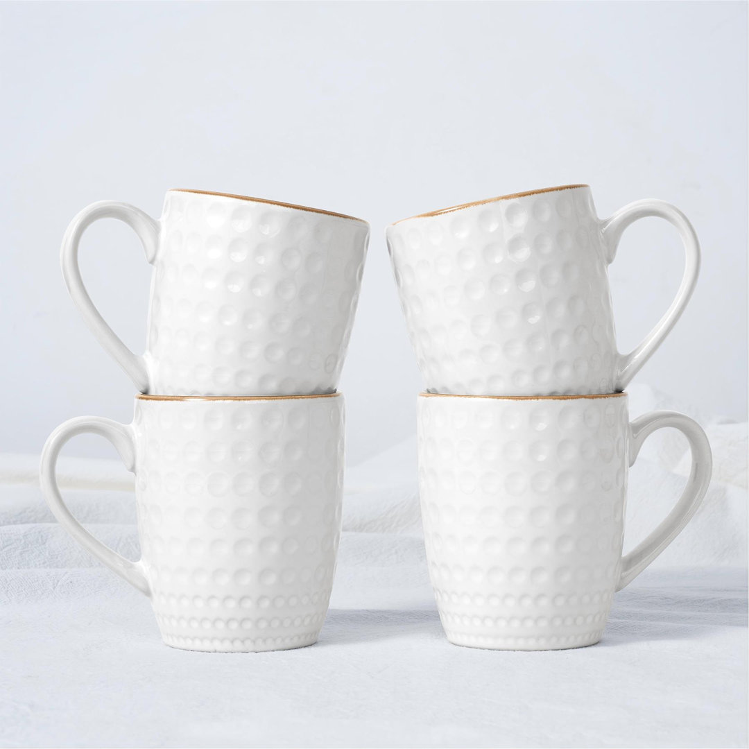 Famiware Coffee Mugs, 14 oz Coffee Mugs Set